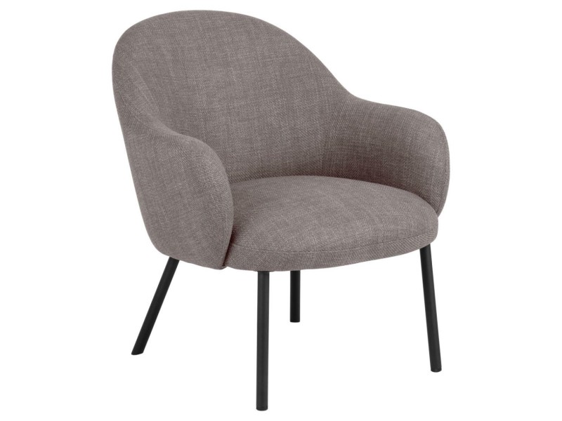 Fotel Spencer szary jasny Basel 34 - ACTONA